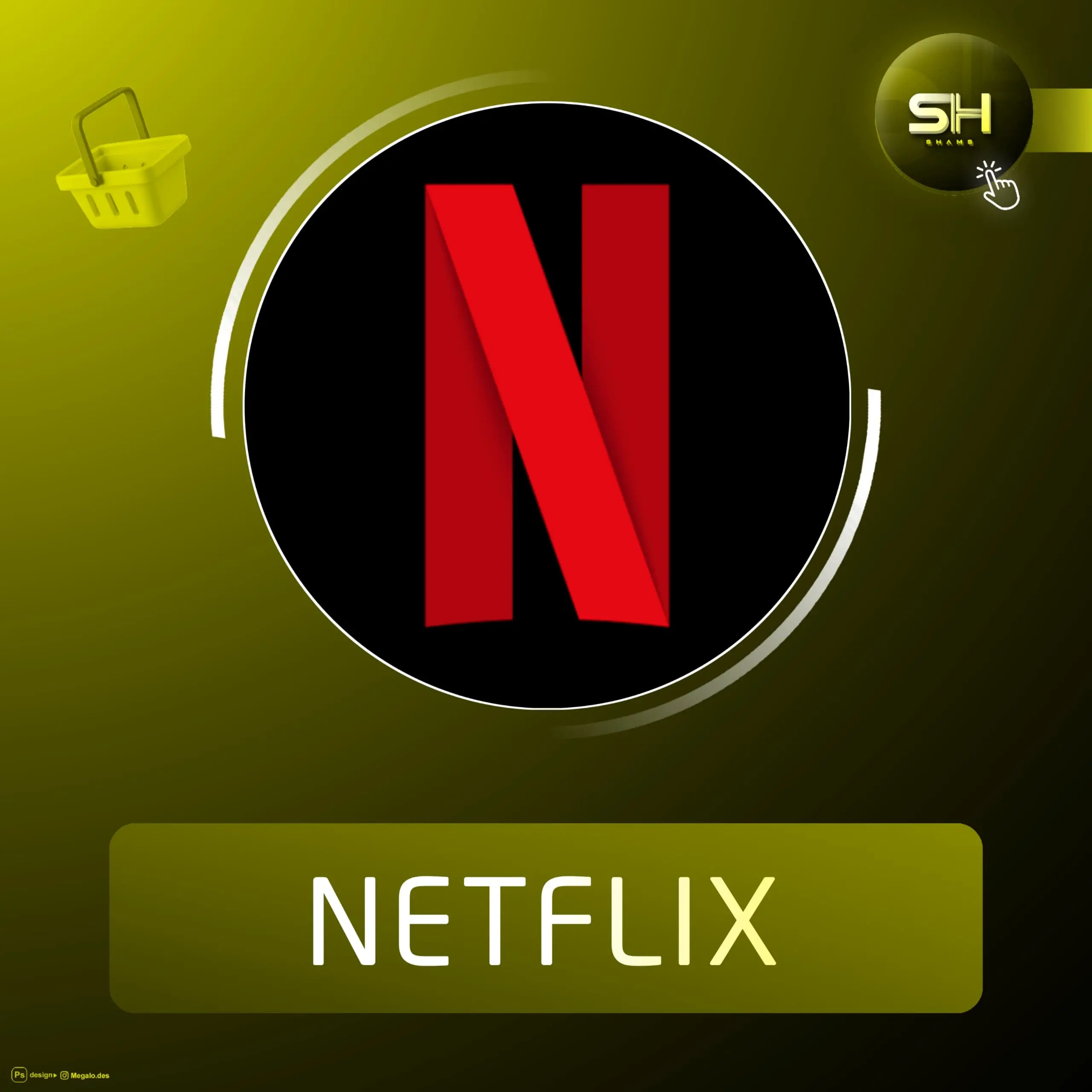 حساب نتفلكس كامل - شهر 4K